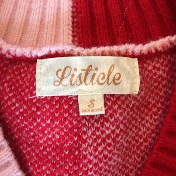 Listicle sweater top - Picture 5 of 7